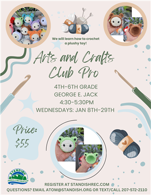 Arts and Crafts Club Pro.